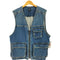 ギャップ Gap デニムカーゴベスト メンズ import:L