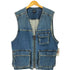 ギャップ Gap デニムカーゴベスト メンズ import:L