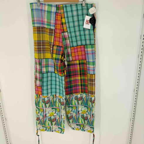 Julia Seemann ハッピーフラワーパッチワークパンツ メンズ UK:28-29