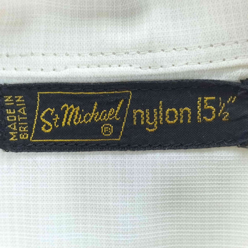 St Michael セントマイケル ボックス ポケット 半袖 シャツ メンズ 15 1/2
