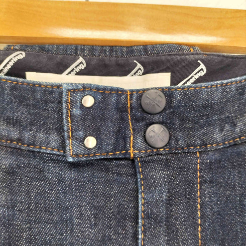 ホワイトマウンテニアリング WHITE MOUNTAINEERING 2タック クロップド デニムパンツ メンズ JPN:1