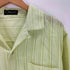 LAVANE NEW YORK シワ加工 ボックス 開襟 半袖 シャツ メンズ L