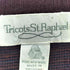 Toricot St Raphael トリコセントラファエル 総柄 Vネック ニットベスト メンズ
