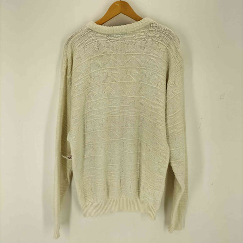 BUDGE バッジ ノルディック クルーネック ニット メンズ L