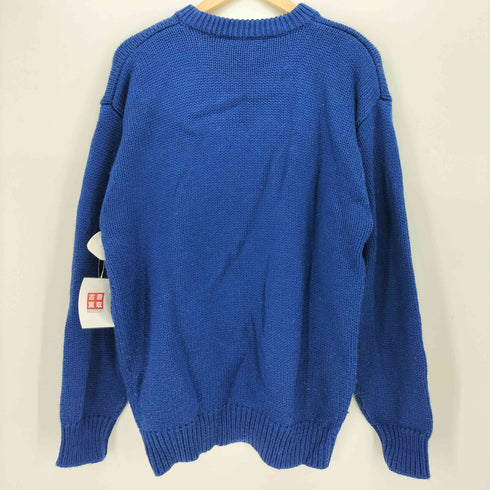 90S ERNY キャラクターデザイン 編み込み ニット セーター メンズ import:L