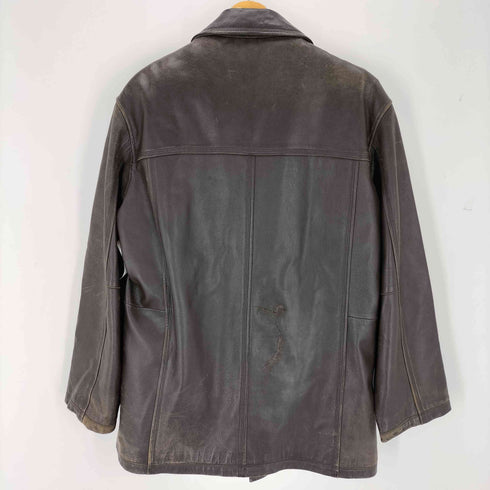 バルマンパリ BALMAIN PARIS LAMB LEATHER ラムレザー レザージャケット メンズ M