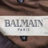 バルマンパリ BALMAIN PARIS LAMB LEATHER ラムレザー レザージャケット メンズ M