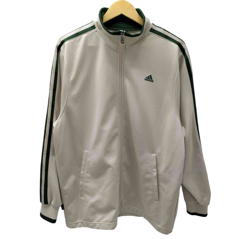 アディダス adidas 00S 04AW トレフォイル ロゴ アーム 3ストライプ ライン ヘム バイカラー トラック ジャケット ジャージ メンズ import:L