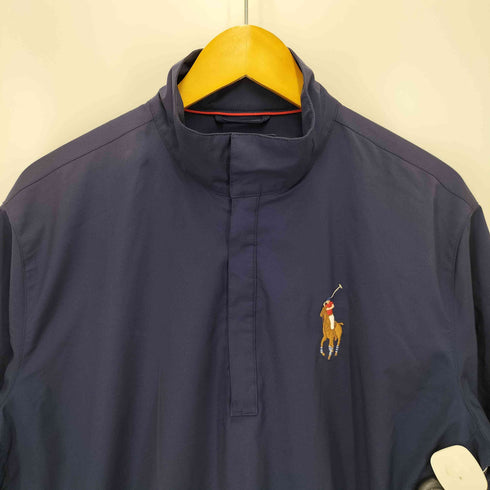 ポロゴルフラルフローレン POLO GOLF RALPH LAUREN ビッグ ポニー 刺繍 ハーフジップ プルオーバー メンズ import:S