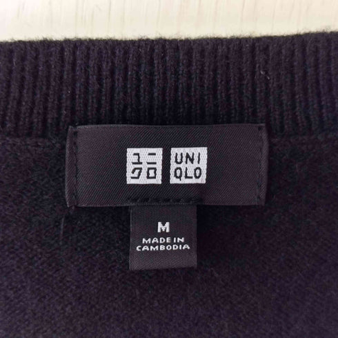 ユニクロ UNIQLO カシミヤ クルーネック セーター レディース JPN:M