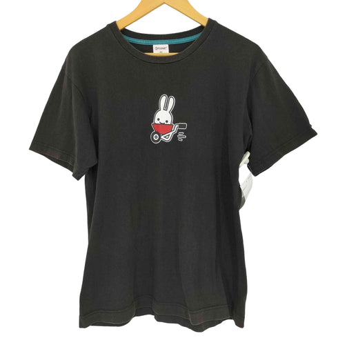キューン CUNE 手押し車 プリント クルーネック 半袖 Tシャツ メンズ JPN:L
