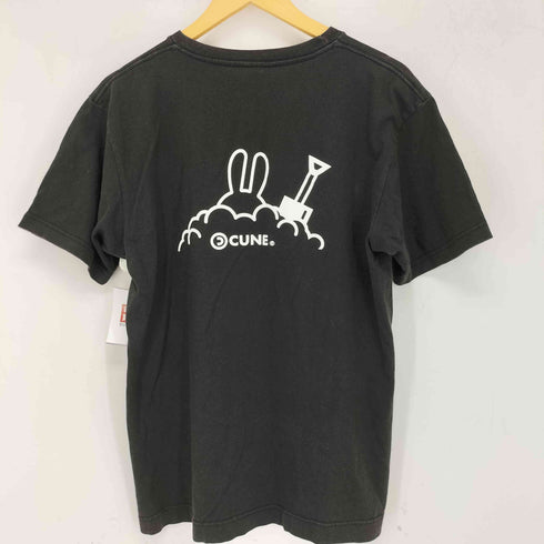 キューン CUNE 手押し車 プリント クルーネック 半袖 Tシャツ メンズ JPN:L