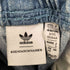 アディダスオリジナルス adidas Originals KSENIASCHNAIDER サイド フリンジ デニム パンツ レディース XS