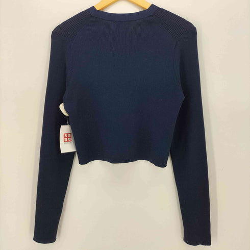 ミースロエ MIESROHE 25SS オーガニック リブニット カーディガン レディース FREE