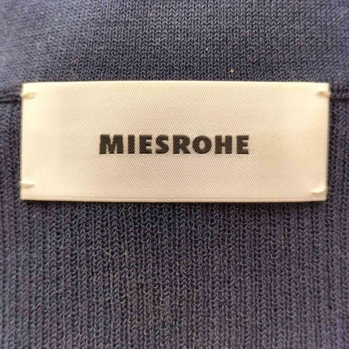 ミースロエ MIESROHE 25SS オーガニック リブニット カーディガン レディース FREE