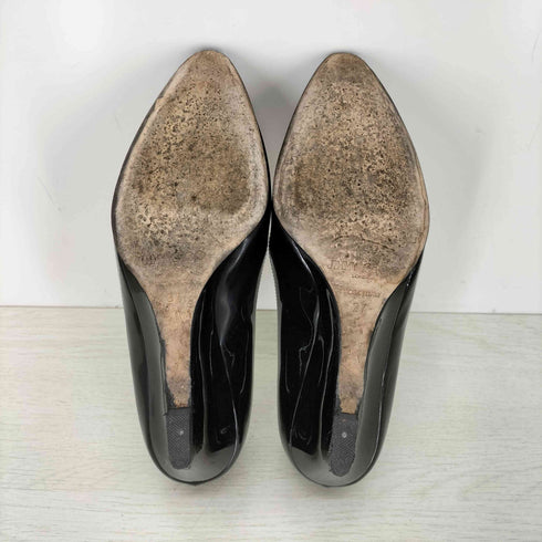 ジミーチュウ JIMMY CHOO イタリア製 エナメル ウェッジソール パンプス レディース EUR:37