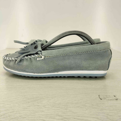 ミネトンカ Minnetonka KILTY PLUS HYDRANGEA BLUE キルティプラス ハイドランジアブルー モカシンシューズ レディース US:7