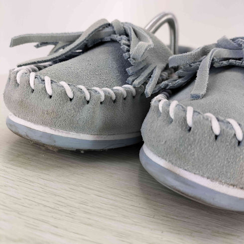 ミネトンカ Minnetonka KILTY PLUS HYDRANGEA BLUE キルティプラス ハイドランジアブルー モカシンシューズ レディース US:7