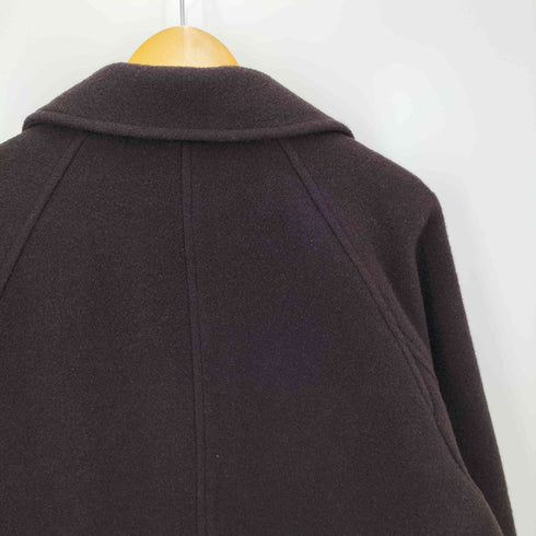 ナチュラルビューティーベーシック NATURAL BEAUTY BASIC 25AW ダブルブレストフォルムミドルコート レディース JPN:S