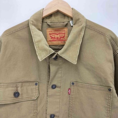 リーバイス LEVI STRAUSS&CO STOCK TRUCKER JACKET 襟キルティングトラッカージャケット メンズ JPN:XL