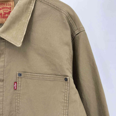 リーバイス LEVI STRAUSS&CO STOCK TRUCKER JACKET 襟キルティングトラッカージャケット メンズ JPN:XL