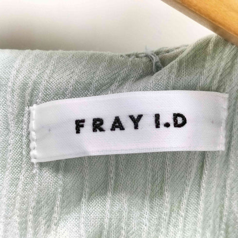 フレイアイディー FRAY I.D パイピングデザインサテンタックワンピース レディース 0