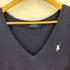 ポロラルフローレン POLO RALPH LAUREN スモールポニー刺繍 Vネック Tシャツ レディース import:S