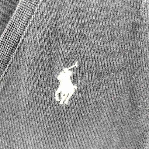 ポロラルフローレン POLO RALPH LAUREN スモールポニー刺繍 Vネック Tシャツ レディース import:S