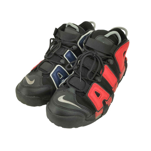 ナイキ NIKE Air More Uptempo 96 Black and University Red エアモアアップテンポ 96 ブラック アンド ユニバーシティレッド メンズ JPN:27.5