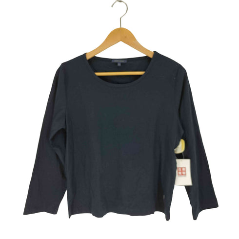 ラルフローレン RALPH LAUREN スモールポニー刺繍 Uネック L/S カットソー レディース import:L