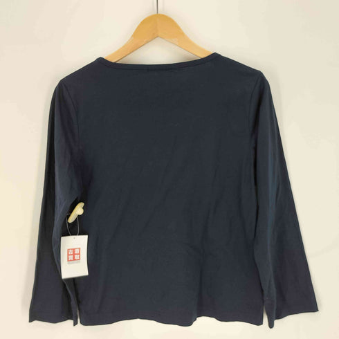 ラルフローレン RALPH LAUREN スモールポニー刺繍 Uネック L/S カットソー レディース import:L