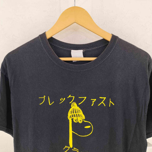 両面プリント クルーネック 半袖 Tシャツ メンズ