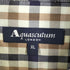 アクアスキュータム AQUASCUTUM コットン チェック 長袖 ボタンダウンシャツ メンズ XL