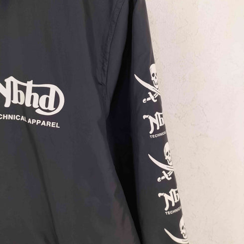 ネイバーフッド NEIGHBORHOOD HB.BROOKS N-JKT 裏地付き プリント コーチジャケット メンズ M