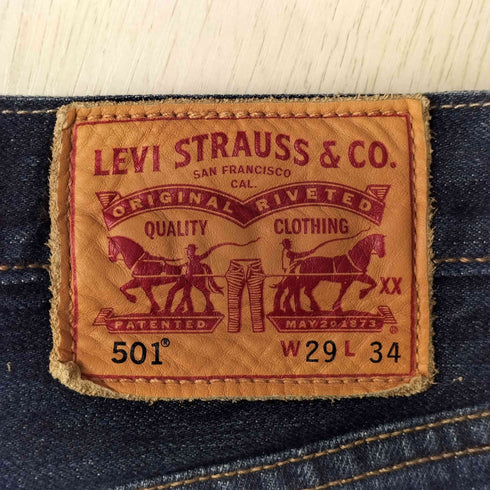 リーバイス Levis 501 ボタンフライ デニム パンツ メンズ W29 L34