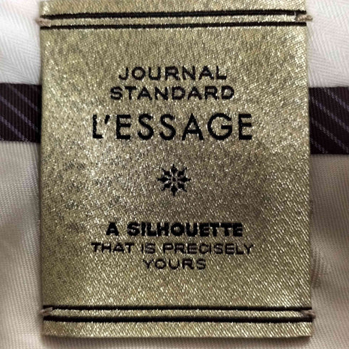 ジャーナルスタンダードレサージュ JOURNAL STANDARD Lessage リアクティブデニムスラックスパンツ レディース JPN:38