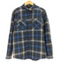 ペンドルトン PENDLETON 裏地キルティング オンブレチェック シャドー ウール シャツジャケット メンズ import:M