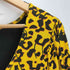 デシグアル Desigual レオパードプリントとフリルのレディースショートワンピース レディース import:M