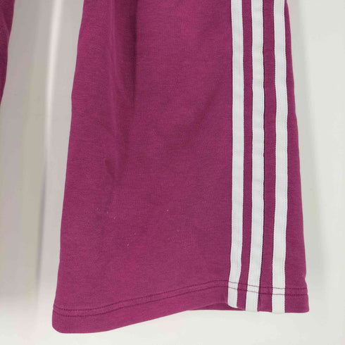 アディダス adidas 10S パフォーマンスロゴ 裾スリーストライプ フレア スウェット パンツ レディース OT