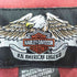 ハーレーダビッドソン HARLEY-DAVIDSON アームロゴ刺繍 ワッペン S/S シャツ レディース import:M