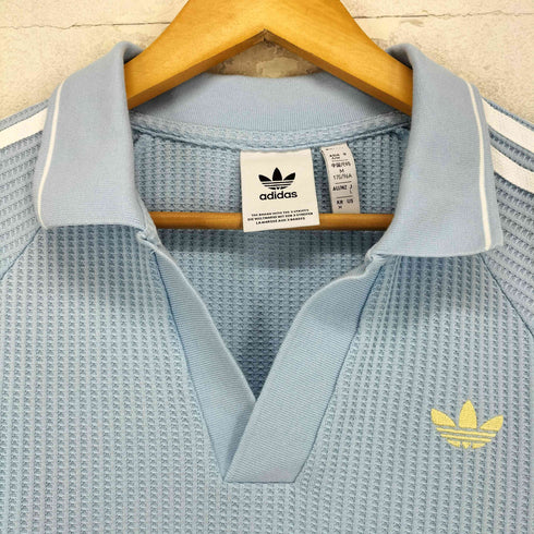 アディダス adidas オリジナルス ワッフル ニット ポロシャツ メンズ L