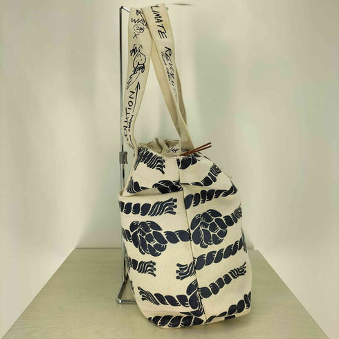 ヴィヴィアンウエストウッドマン Vivienne Westwood MAN 総柄 キャンバス ローブ トートバッグ メンズ