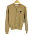 プレイコムデギャルソン PLAY COMME des GARCONS 胸元ワッペン ウールニットカーディガン レディース JPN:L