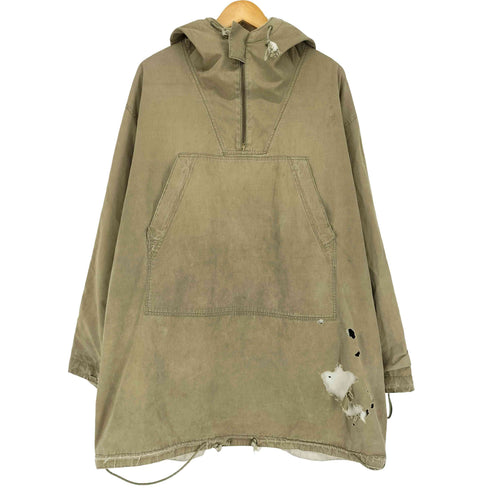 50-60s CONMAR ジップ ミリタリー リバーシブル ハーフジップ アノラックパーカー メンズ
