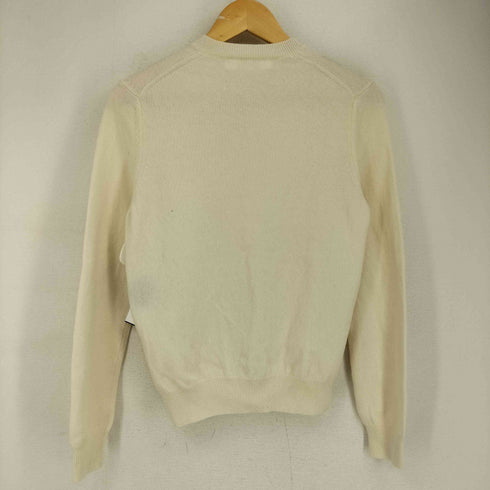 プレイコムデギャルソン PLAY COMME des GARCONS 胸元ワッペン ウールニットカーディガン レディース JPN:L