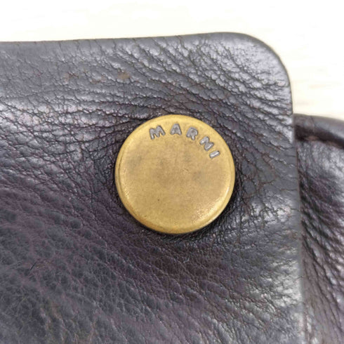 マルニ MARNI イタリア製 レザー コインケース メンズ