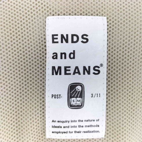 エンズアンドミーンズ ENDS and MEANS tactical track pants タクティカル トラック パンツ メンズ L