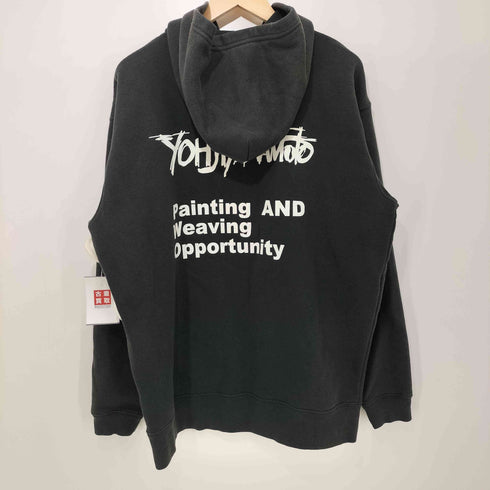 ヨウジヤマモト Yohji Yamamoto 17SS 画と機 デッサンプリント プルオーバー パーカー メンズ JPN:3