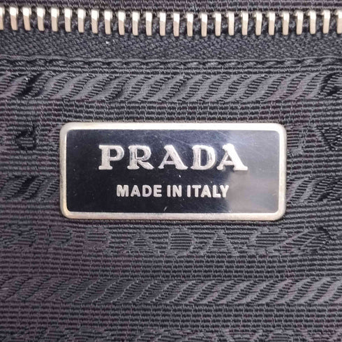 プラダ PRADA 三角 プレート ロゴ ナイロン ショルダーバッグ レディース
