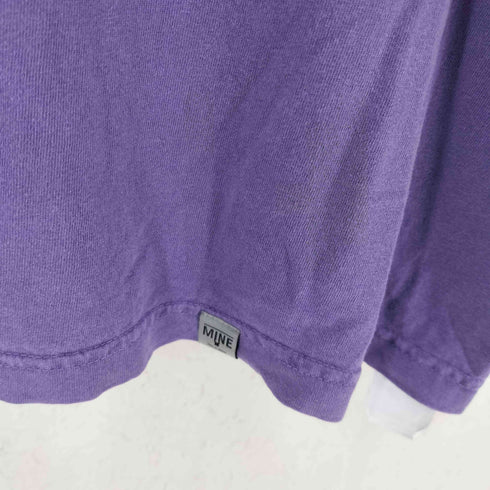 MINE マイン USA製 PIGMENT DYE CREW NECK 6.5oz ロングスリーブ Tシャツ レディース
